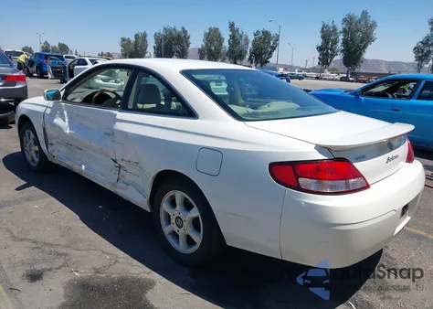 1999 Toyota Camry Solara Sle z USA, uszkodzony, nr VIN 2T1CF22P1XC210933